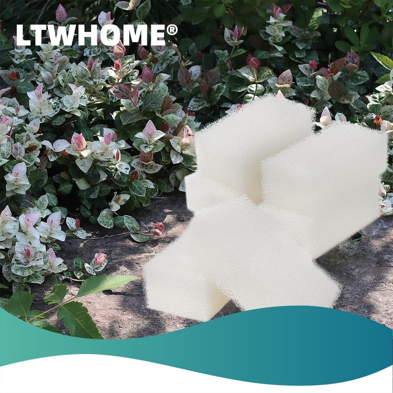 LTWHOME Foam Filter Pads Fit for Aqua Clear 50/200 AquaClear 50-Gallon (Pack of 12) - Image 5